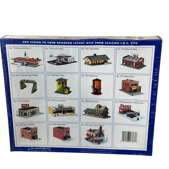 IHC HO Scale Snap-Together Crossover Signal Bridge Unassembled Model Kit New - Picture 2 of 2